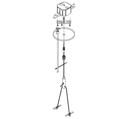 Adjustable Cable Kit for CR Troffers, Power Feed